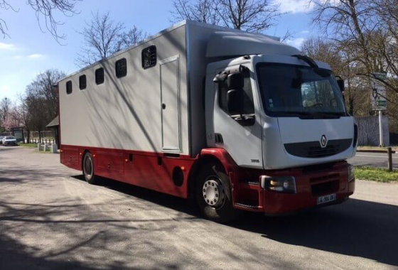 camion chevaux 10 places