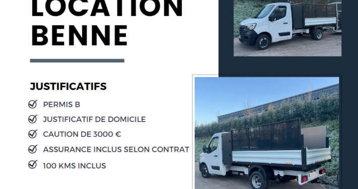 Location Renault Master Benne 3T5