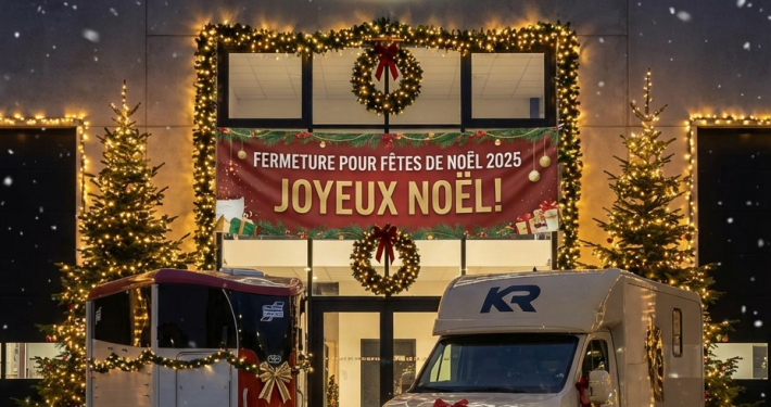 Fermeture de fin d'année - Joyeux Noël 2025