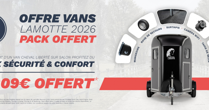 Offre vans Cheval Liberté Championnats Lamotte Beuvron 2026